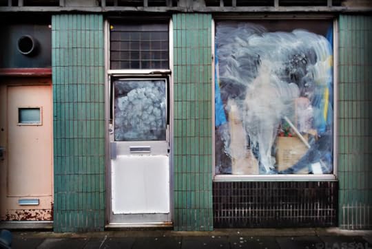 photograph of window display in scotland
