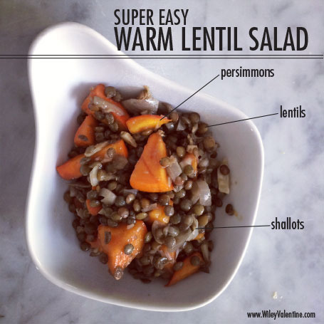 warm-lentil-salad-persimmon