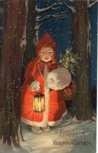 Girl in the snow