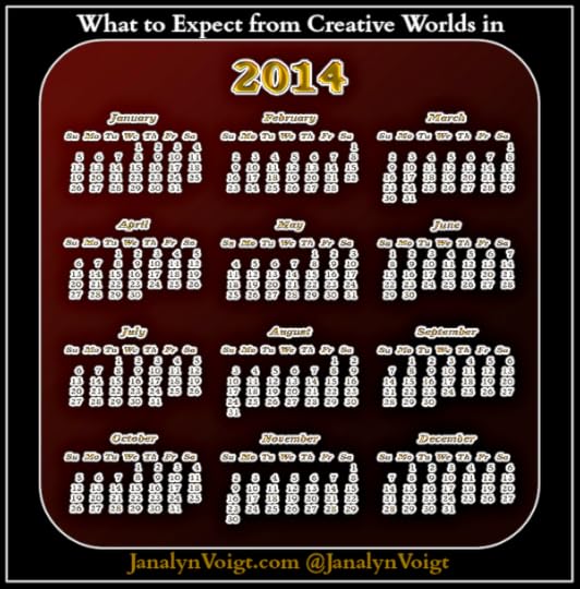 What You Can Expect From Creative Worlds in 2014 @JanalynVoigt