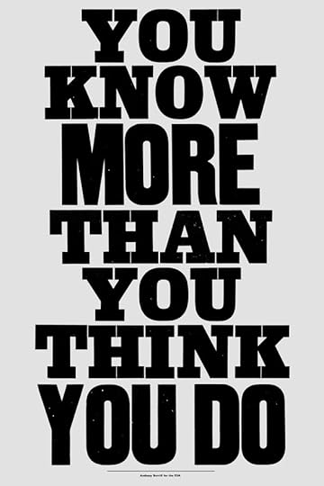 Anthony Burrill poster
