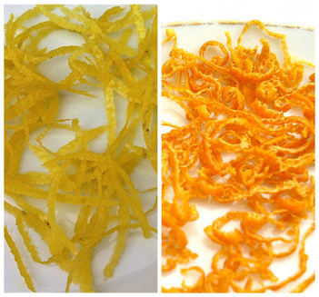 Lemon zest
