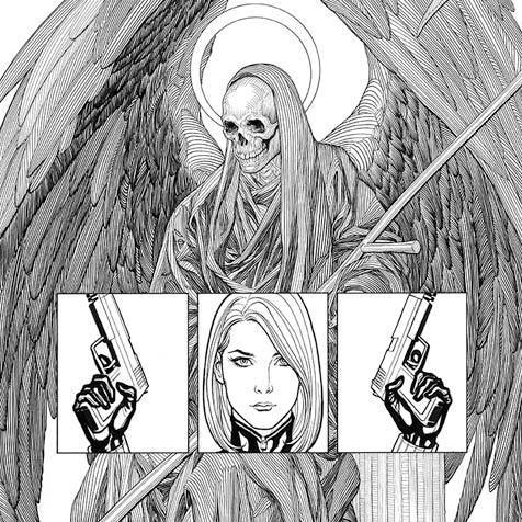 Frank Cho, Black Widow #2 Cover art