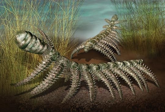 Diana had spiked, segmented legs that show some similarities to those of insects and other arthropods. Some scientists see that as a sign of close kinship. Copyright Quade Paul