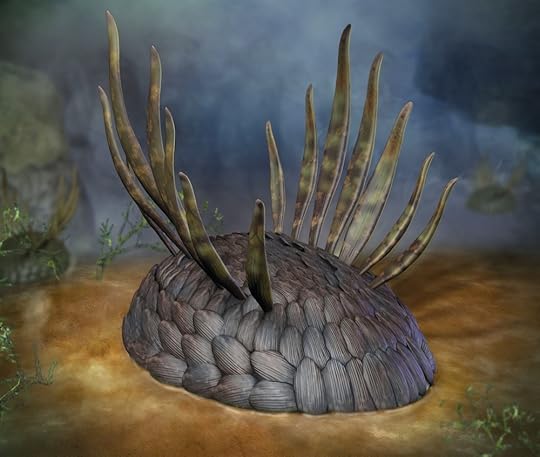 Wiwaxia may have been related to today's mollusks. Copyright Quade Paul