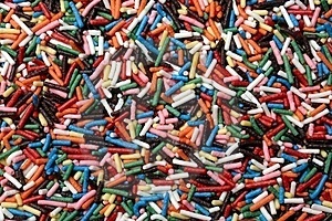 Free Stock Images: Rainbow Sprinkles Picture. Image: 73699