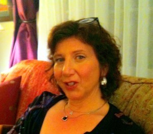 Ann Bauer with her beautifully lined eyes (I insisted.)