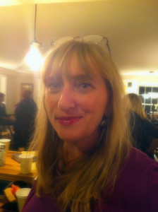 Dyan DiNapoli in Ted-Talk worthy lipstick.