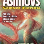 Cover for Asimov's Science Fiction, March 2014, an illustration drawn from novelette 