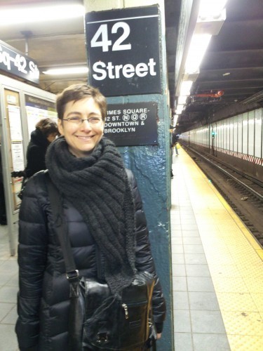 Living on the edge, knitter-style.