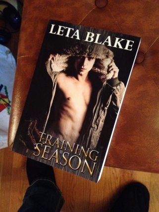 Here is a copy sitting on our piano bench! IT IS A REAL BOOK, Y'ALL! I'm giddy! Giddy, I say!