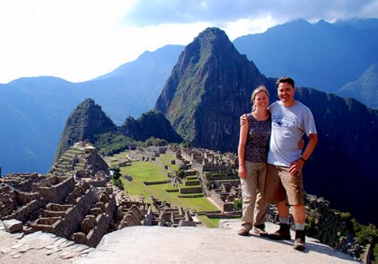 Rod and Christi at Machu Picchu, Peru, South America