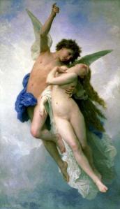 Art and Artists, Cupid and Psyche, William Bouguereau