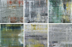 Art and Artists, Cage 1,2,3,4,5 by Gerhard Richter,