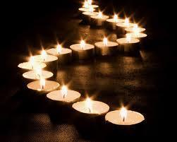 Imagine, each of these candles represents pages, chapters, novels . . .