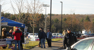 last minute campaigning