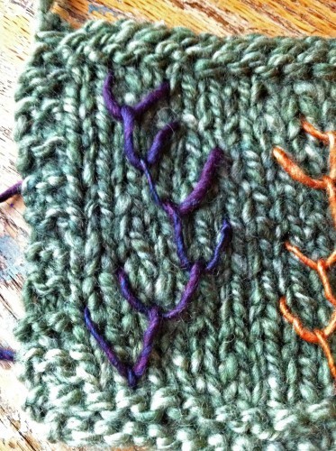 Feather stitch