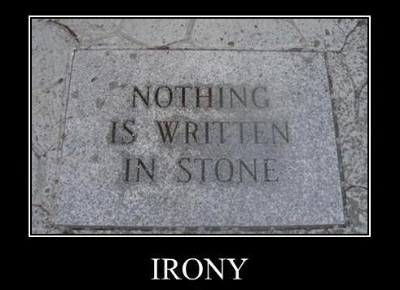 irony