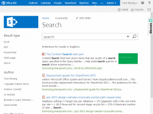 SharePoint Search