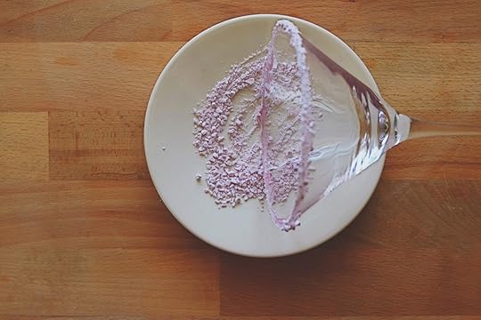 Parma Violet Syrup Vodka Splash Made Peachy