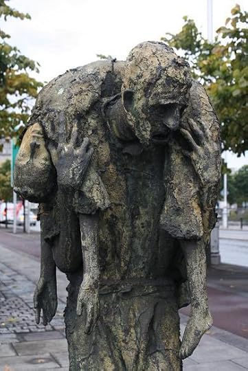 famine statues dublin