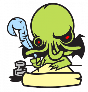 Cthulhu Scribe by Drew Pocza