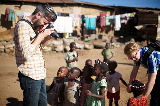 Shaun taking pictures