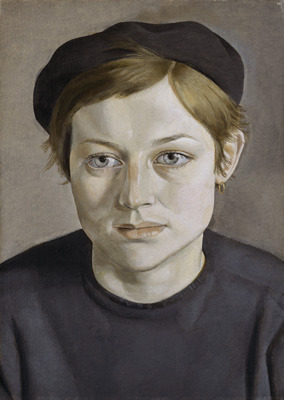 Freud girl with beret 1951-52