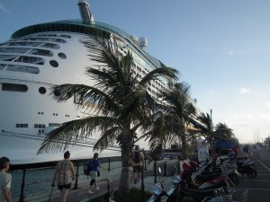 The Explorer of The Seas docked at the Royal Dockyard, Bermuda. Privateer Clause photo