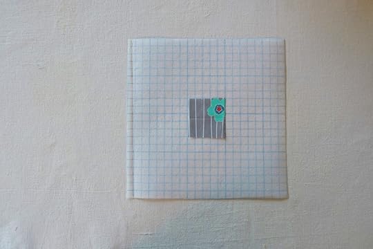 Log Cabin Blocks With Vilene Quickscreen Square Made Peachy