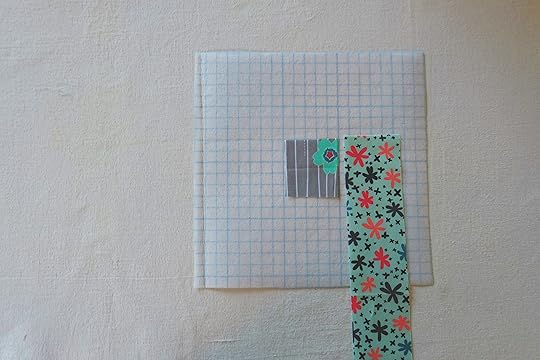 Log Cabin Blocks With Vilene Quickscreen Square Made Peachy