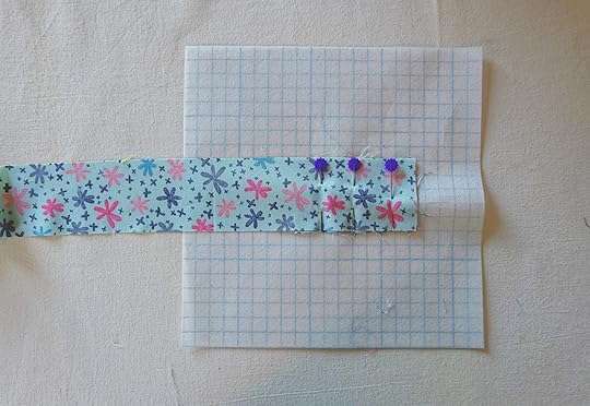 Log Cabin Blocks With Vilene Quickscreen Square Made Peachy