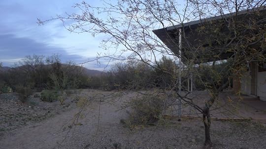Bunk House porch, early evening