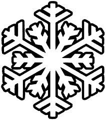simple snowflake graphic