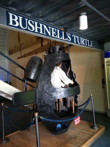 Bushnell's Turtle, Submarine Force Museum, Groton, Connecticut