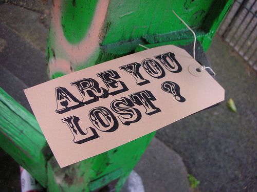 Are You Lost?