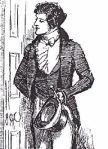 Hugh Thomson's 1894 illustration of Mr. Darcy