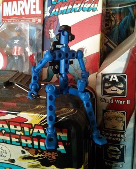 The Modibot takes a seat.