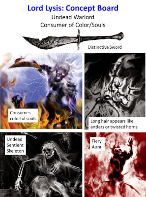 Lord Lysis concept board
