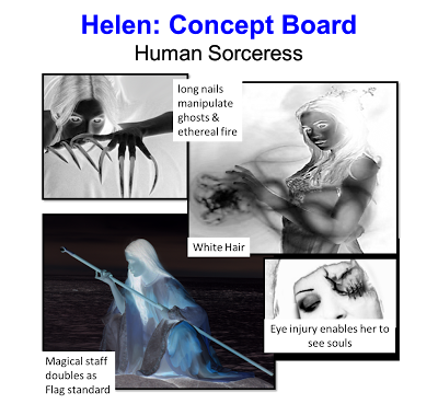 Helen Concept Board