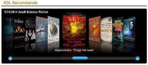 Top Ten Adult Science Fiction 01-31-2014