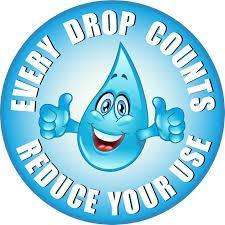 drop of water conserving