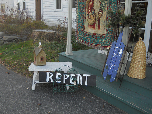 repent and/or welcome