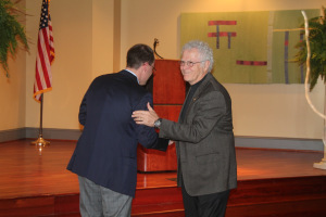 It was such an honor to be introduced by Homer Hickam.