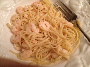 shrimp linguine