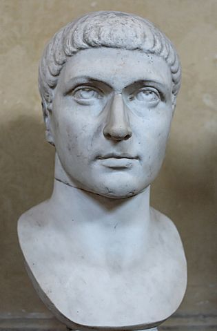 Bust of Constantine.
