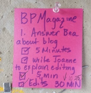 Get it done pink list