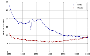 Japanese birth rates