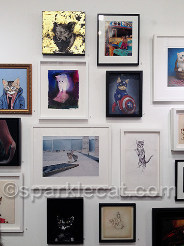 This was just a small selection of cat art