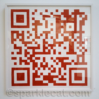 If your phone has a QR reader, it will read this photo